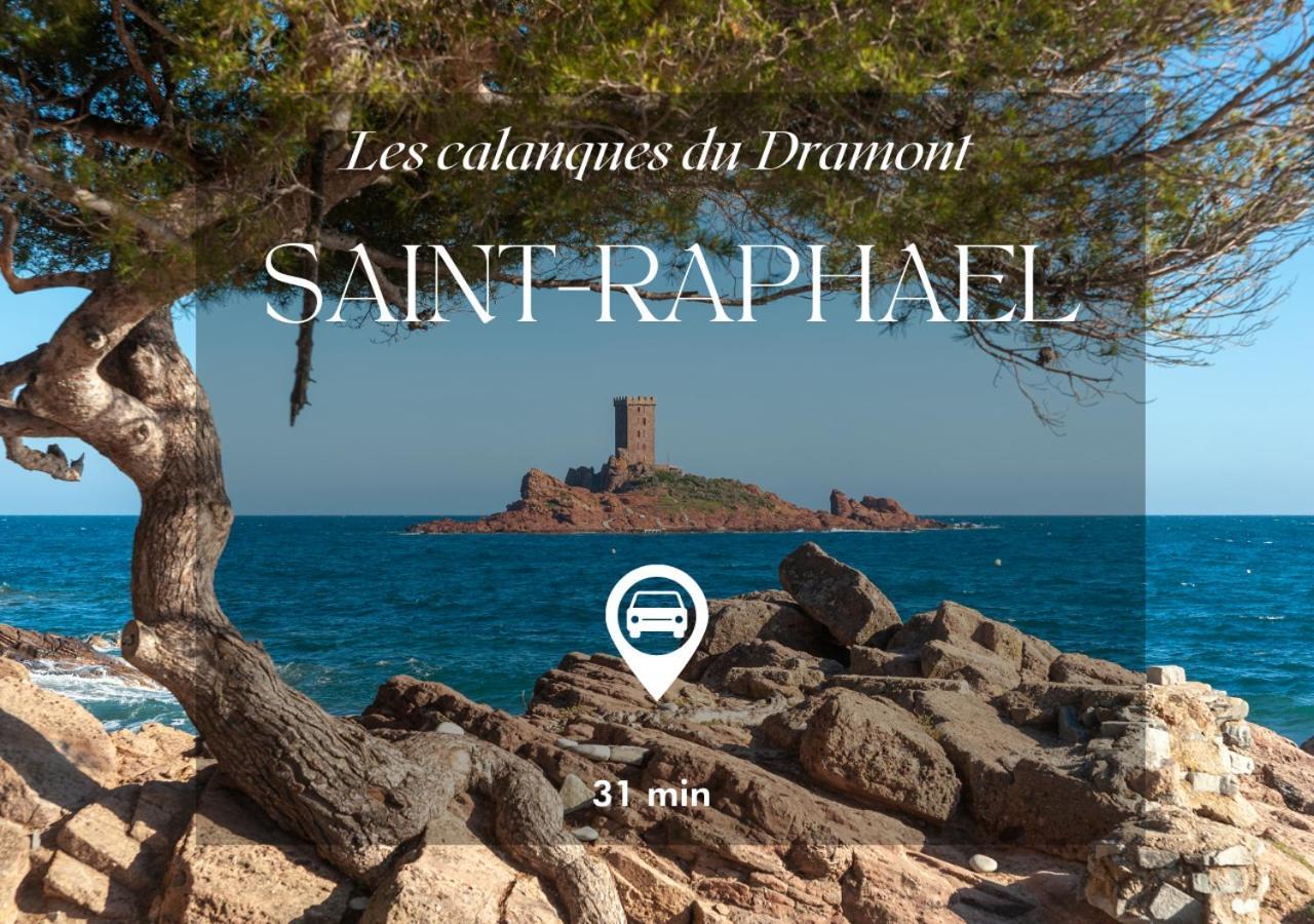 Studio Eclat Marine 3 Etoiles - Vue Mer - Parking-Clim-Plage A 20 Metres - Capitalchic Services Saint-Aygulf Fréjus Esterno foto