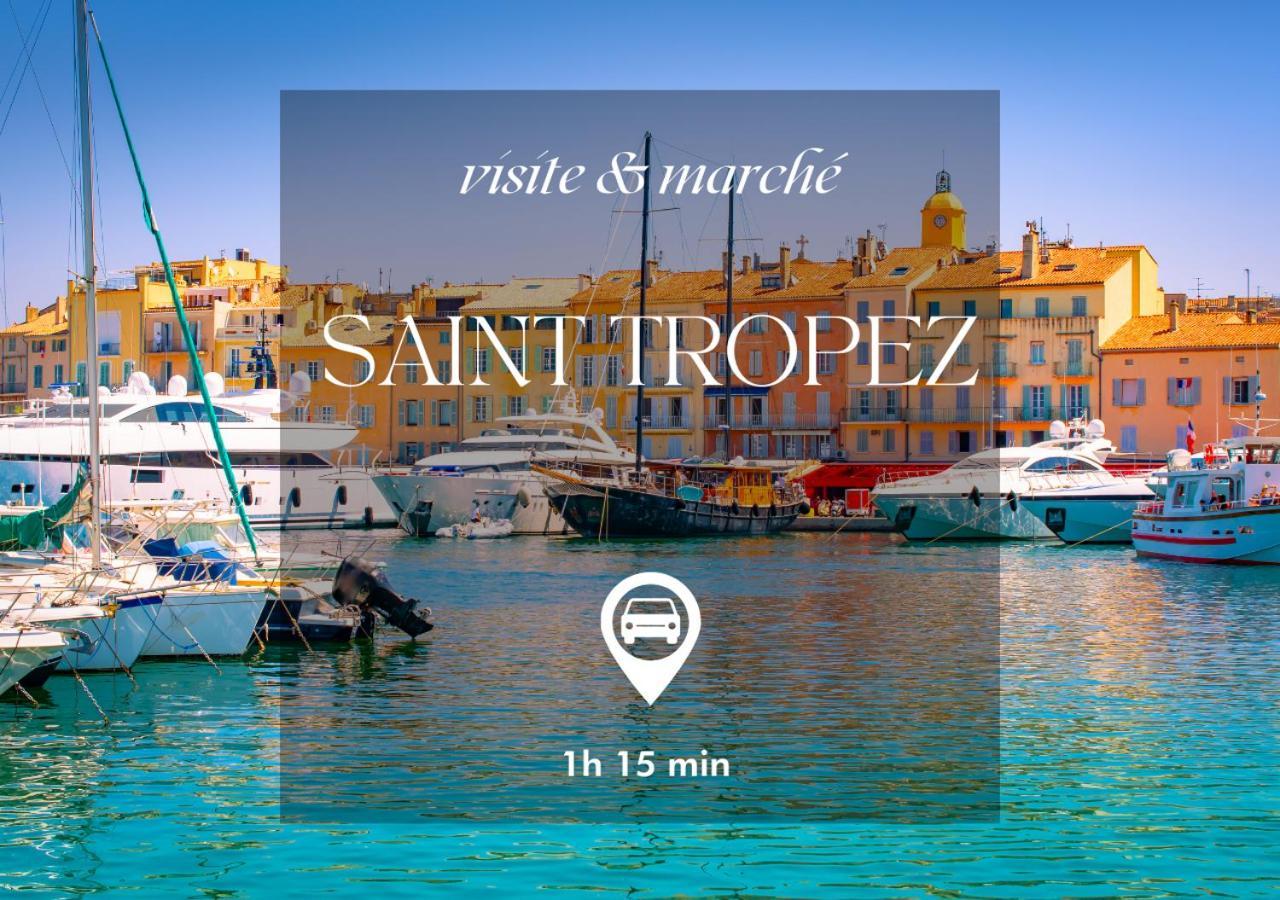 Studio Eclat Marine 3 Etoiles - Vue Mer - Parking-Clim-Plage A 20 Metres - Capitalchic Services Saint-Aygulf Fréjus Esterno foto
