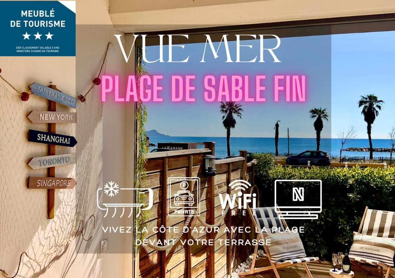 Studio Eclat Marine 3 Etoiles - Vue Mer - Parking-Clim-Plage A 20 Metres - Capitalchic Services Saint-Aygulf Fréjus Esterno foto